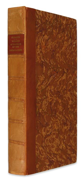 TRAVEL  OLEARIUS, ADAM; and MANDELSLO, JOHANN ALBRECHT VON. The Voyages & Travels.  1669